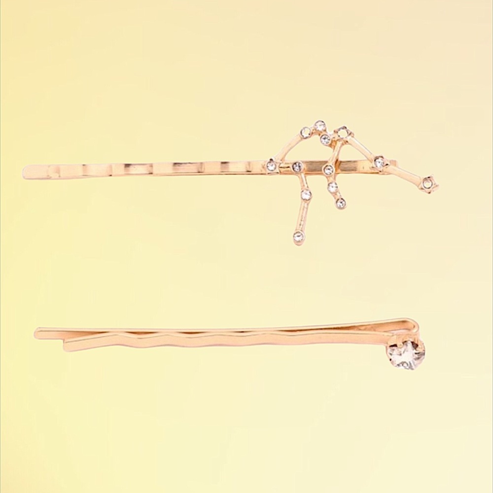 AQUARIUS — Zodiac Hair Pin